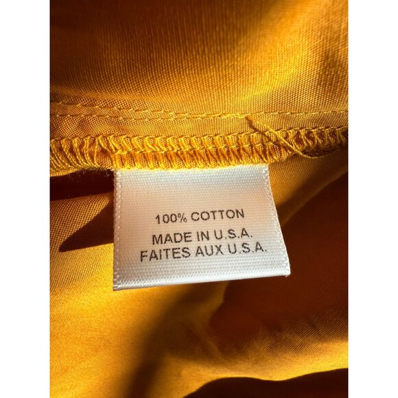 NWT Misa Los Angeles Rosie Cotton Poplin Maxi Dress Sweetheart Neckline Yellow L - Picture 6 of 16